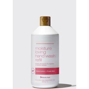 Raw Sugar Moisture Loving Hand Wash, Watermelon + Fresh Mint, 340z - REFILL ONLY